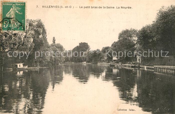 Villennes-sur-Seine Le petit bras de la Seine La Nouree