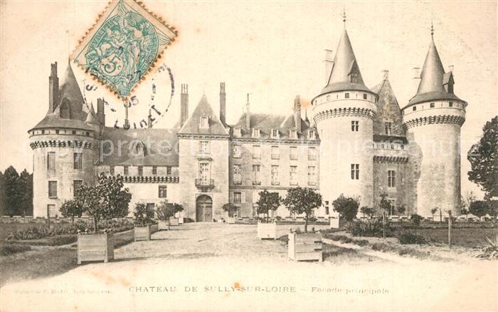 Sully-sur-Loire Chateau Facade principale