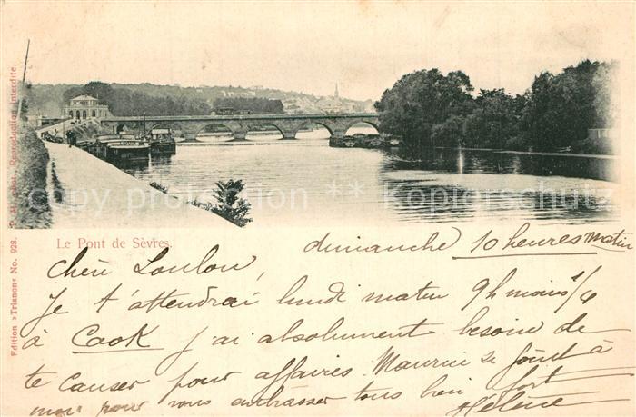 Sevres Le Pont de Sevres