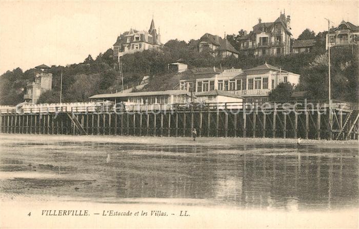 Villerville sur Mer Estacae et les Villas