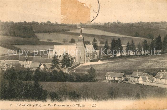 Labosse Vue Panoramique de l'Eglise
