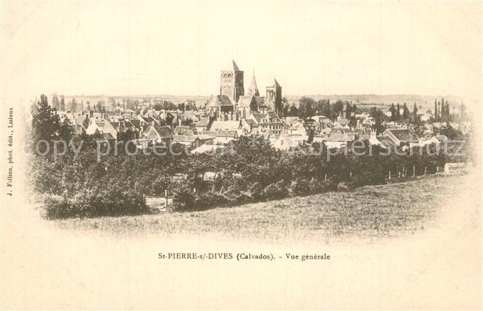 Saint-Pierre-sur-Dives Vue generale
