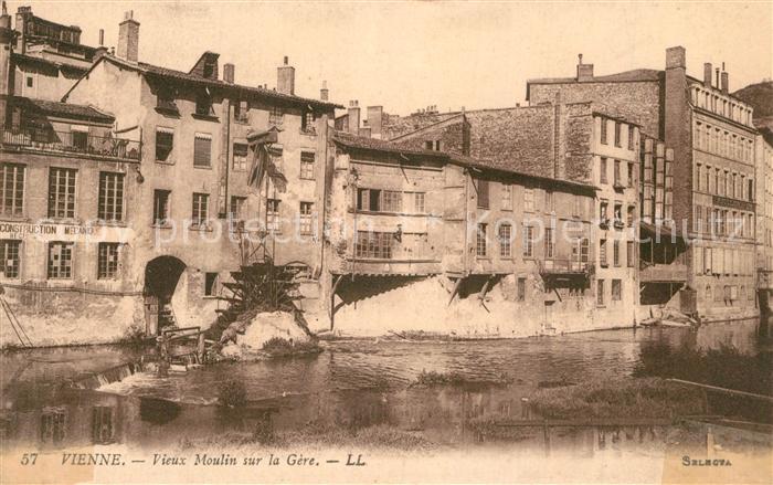 Vienne Isere Vieux Moulin sur la Gere