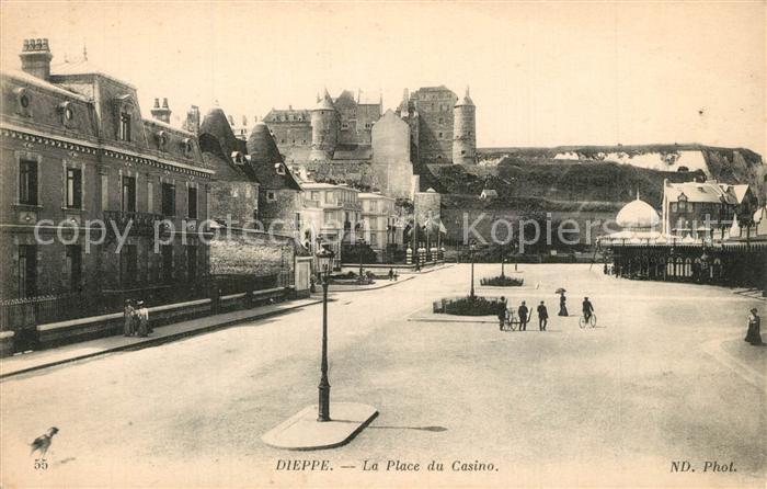 Dieppe 76 La Place du Casino