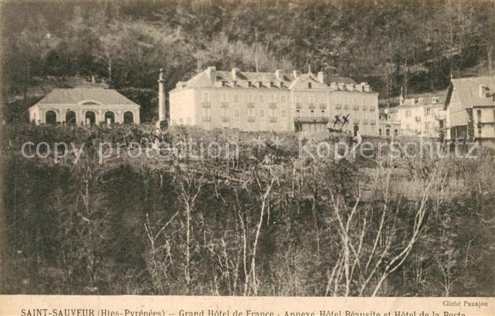 Saint-Sauveur Hautes Pyrenees Grand Hotel de France Annexe Hotel Beausite et Hot