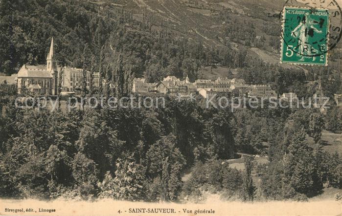 Saint Sauveur Hautes Pyrenees Vue generale