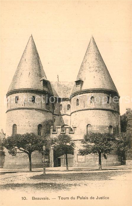 Beauvais 60 Tours du Palais de Justice