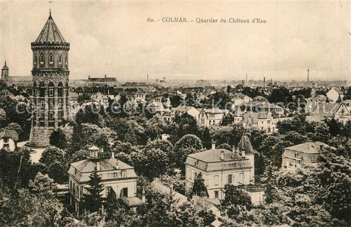 Colmar Haut Rhin Elsass Quartier du Chateau d Eau