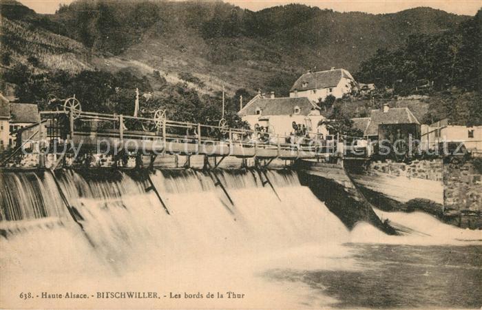 Bitschwiller-les-Thann Les bords de la Thur