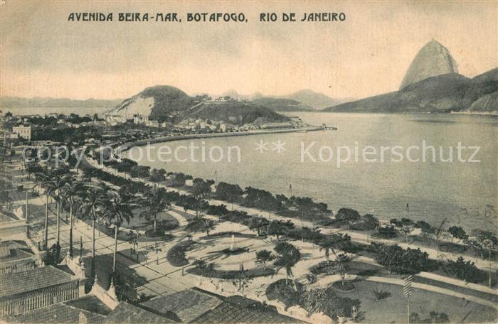 Rio de Janeiro Avenida Beira Mar Botafogo