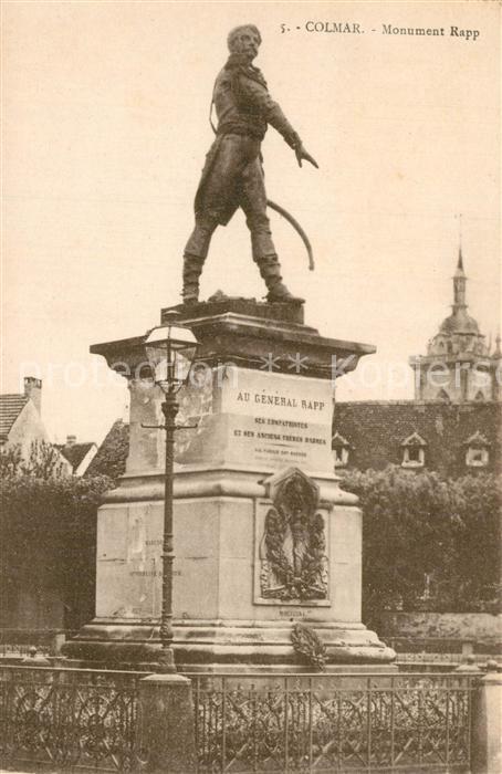 Colmar Haut Rhin Elsass Monument Rapp