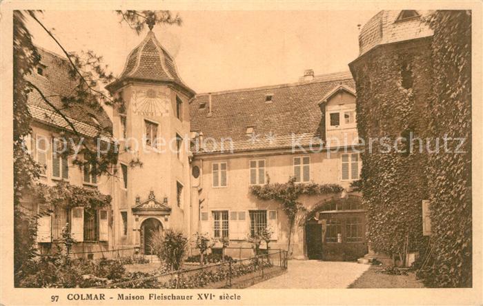 Colmar Haut Rhin Elsass Maison Fleischhauer