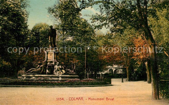 Colmar Haut Rhin Elsass Monument Bruat