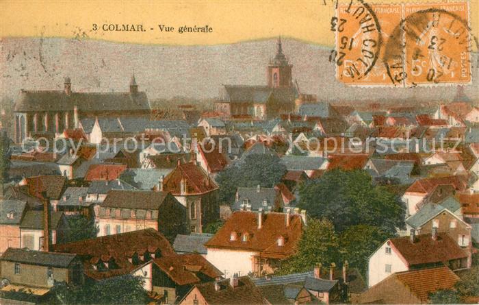 Colmar Haut Rhin Elsass Vue generale