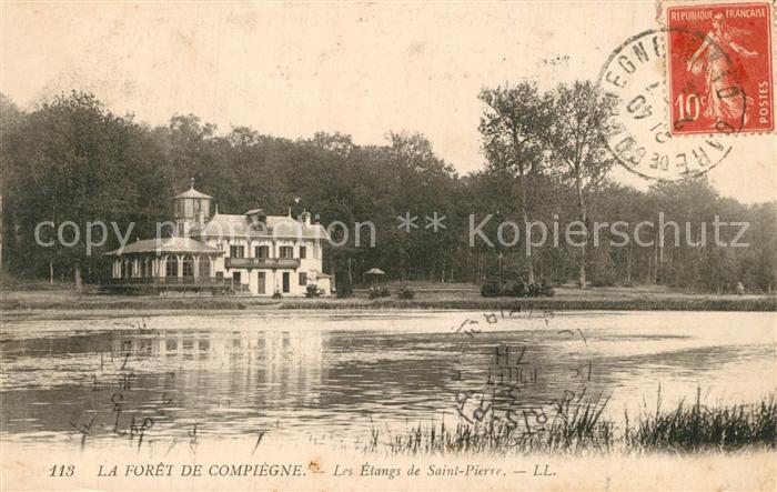 Compiegne Oise La Foret de Compiegne Les Etangs de Saint Pierre