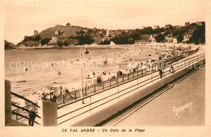 Le Val Andre Un Coin de la Plage