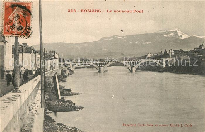 Romans Bourg de Peage Le nouveau Pont