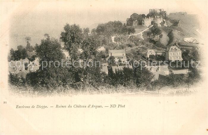 Dieppe 76 Ruines du Chateau d Arques