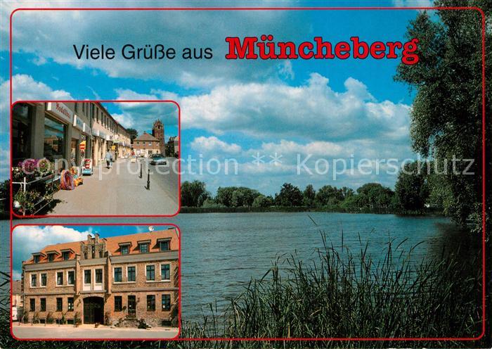 Muencheberg Waschbank See Ernst Thaelmann Strasse Landhotel Sternthaler