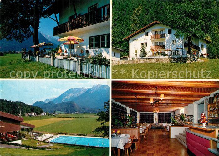 Golling Salzach Gasthof Pension Sonnleiten Terrasse Gaststube Schwimmbad