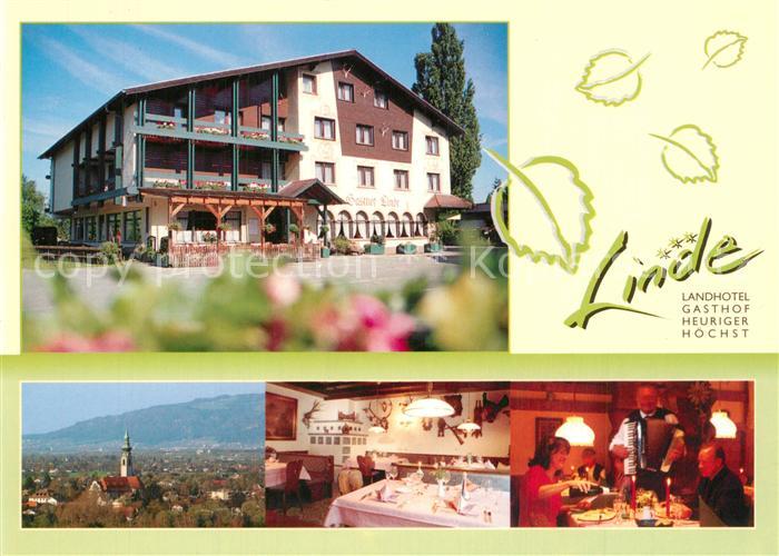 Hoechst Vorarlberg Landhotel Gasthof Heuriger Linde
