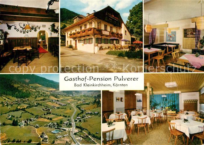Bad Kleinkirchheim Kaernten Gasthof Pension Pulverer Gastraeume Panorama