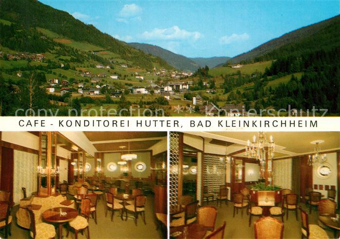 Bad Kleinkirchheim Kaernten Panorama Cafe Konditorei Hutter Gastraeume