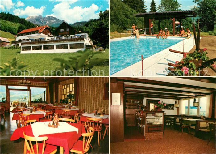 Groebming Steiermark Gasthaus Pension Sonnhof Restaurant Pool Gaststube