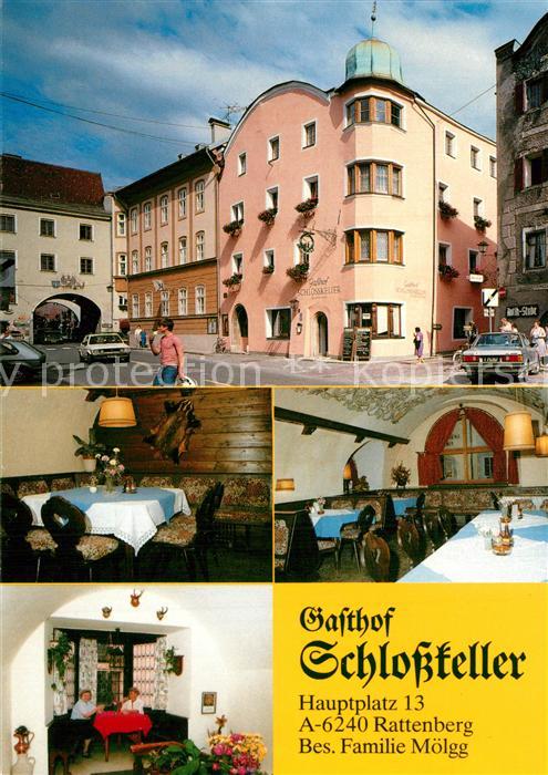 Rattenberg Tirol Gasthof Schlosskeller Gastraeume
