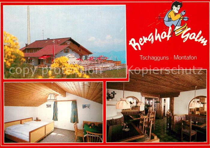Tschagguns Vorarlberg Berghof Golm Gaststube Zimmer