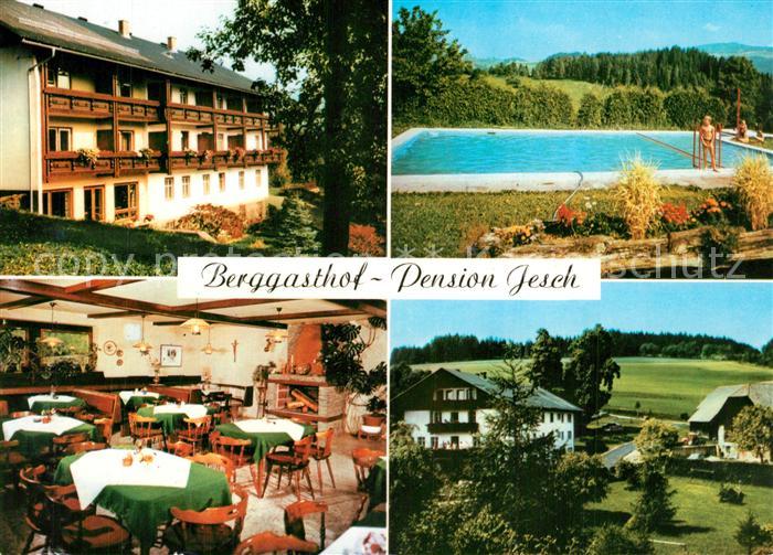 Diex Berggasthof Pension Jesch Gastraum Pool Panorama