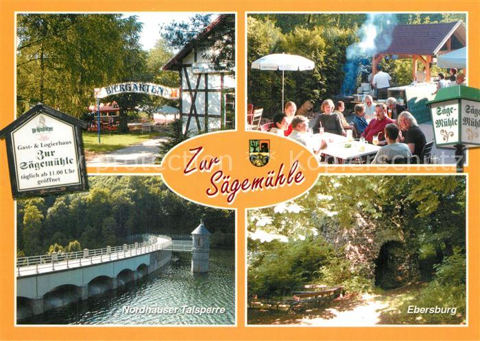 Herrmannsacker Gast und Logierhaus Zur Saegemuehle Nordhaeuser Talsperre Ebersbu