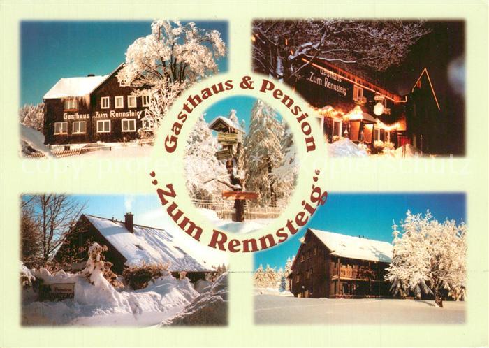 Friedrichshoehe Neuhaus Rennweg Gasthaus Pension Zum Rennsteig