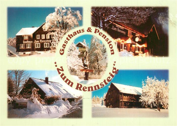 Friedrichshoehe Neuhaus Rennweg Gasthaus Pension Zum Rennsteig