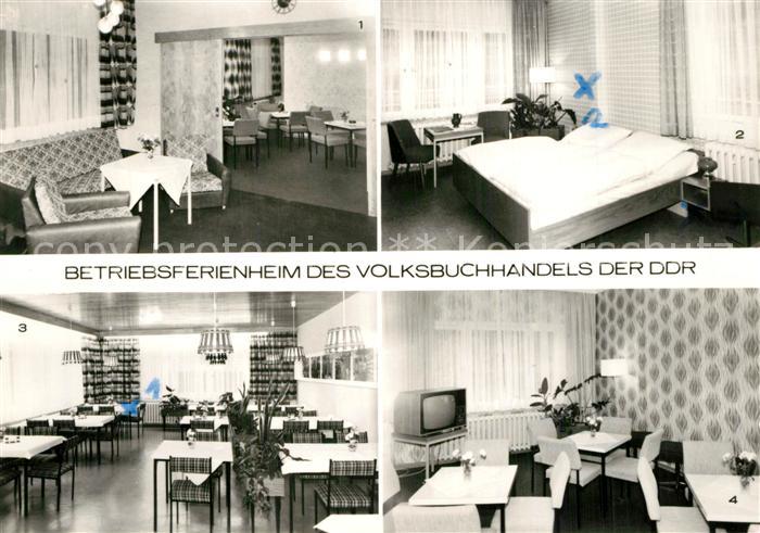 Finsterbergen Betriebsferienheim Vestibuel Klubraum Gaestezimmer Speiseraum Fern
