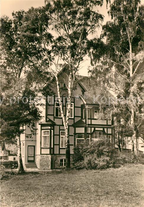 Elend Harz FDGB Erholungsheim Fritz Heckert Haus II