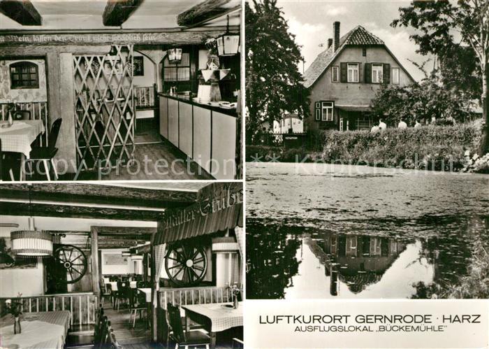 Gernrode Harz Ausflugslokal Bueckemuehle