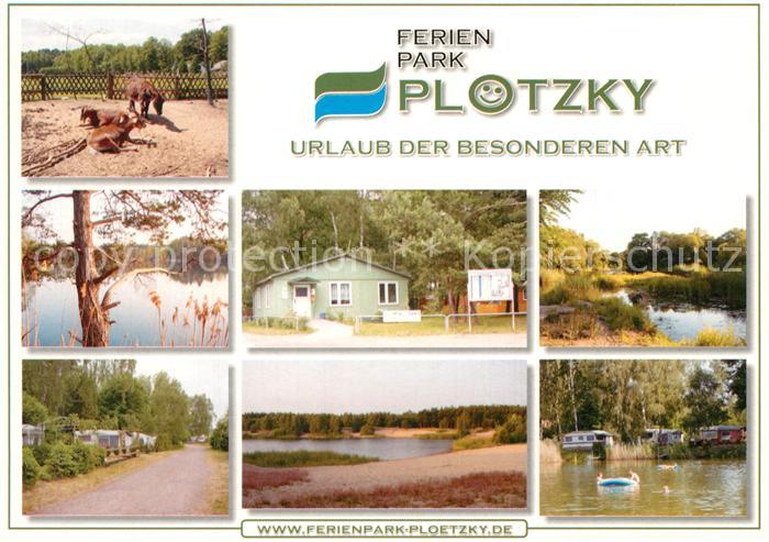 Ploetzky Ferienpark Ploetzky Kleiner Waldsee Teilansichten