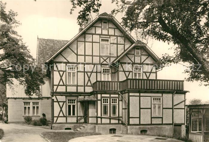 Wernigerode Harz Blindenkurheim