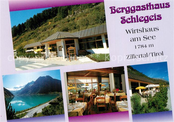 Zillertal Tirol Berggasthaus Schlegels Wirtshaus am See