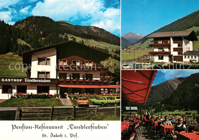 St Jakob Defereggen Gasthof Tandlerstuben Terrasse