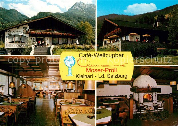 Kleinarl Cafe Weltcupbar Annemarie Moser Proell Gaststube Kaminzimmer