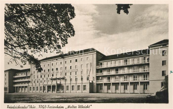 Friedrichroda FDGB Ferienheim Walter Ulbricht