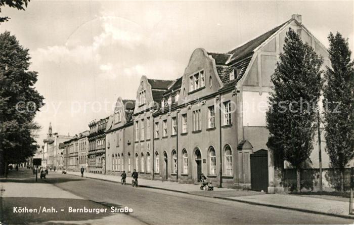 Koethen Anhalt Bernburger Strasse