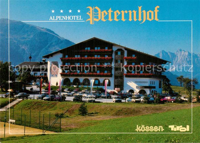 Koessen Tirol Alpenhotel Peternhof Alpenblick