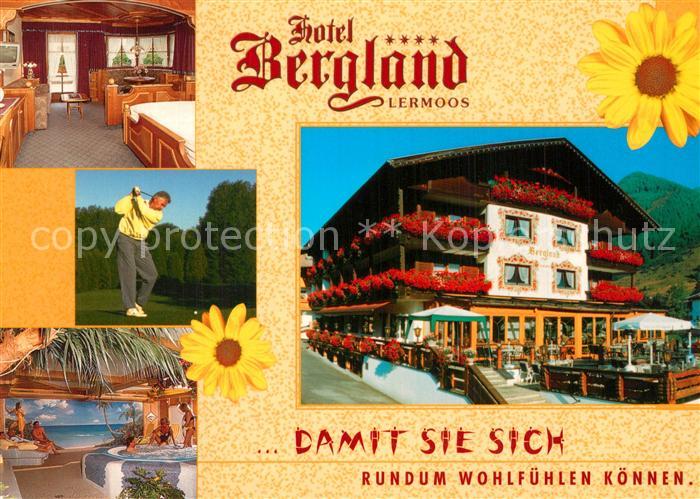 Lermoos Tirol Hotel Bergland Hallenbad Golfplatz