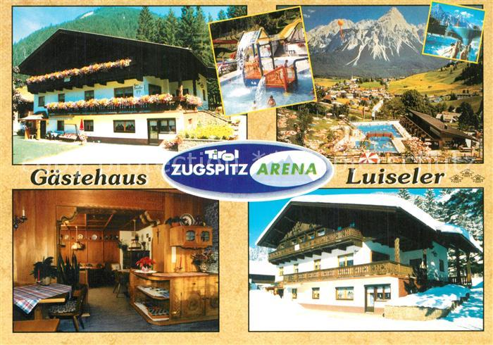 Lermoos Tirol Gaestehaus Luiseler Freibad Alpenblick