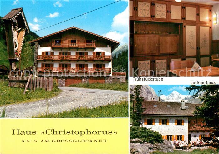 Kals Grossglockner Gaestehaus Pension Haus Christophorus Inri