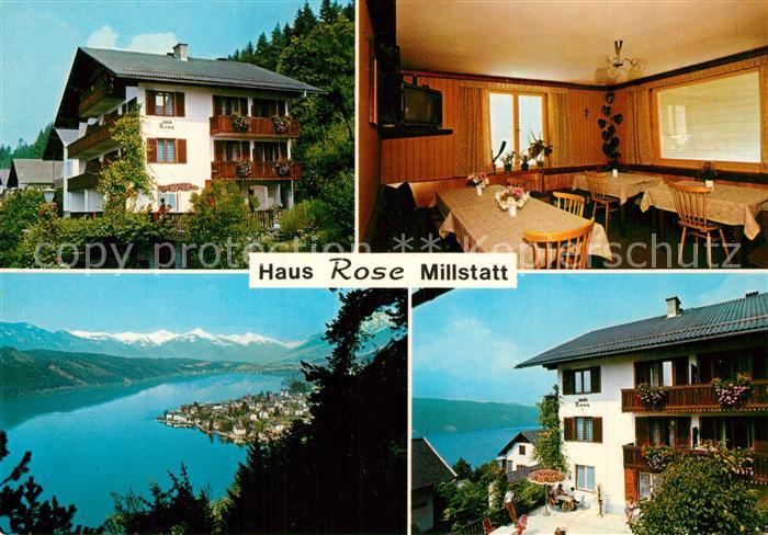 Millstatt Millstaettersee Gaestehaus Pension Haus Rose Seeblick Alpenpanorama