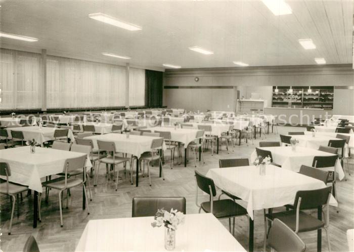 Bad Blankenburg FDGB Erholungsheim Magnus Poser Speisesaal
